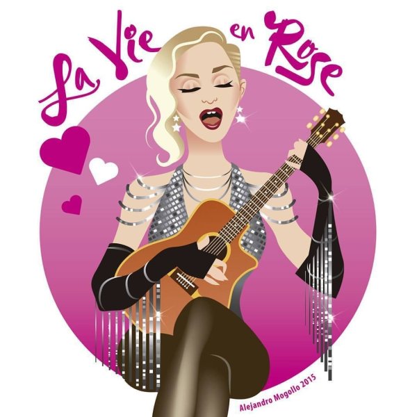 Нарисовать певицу