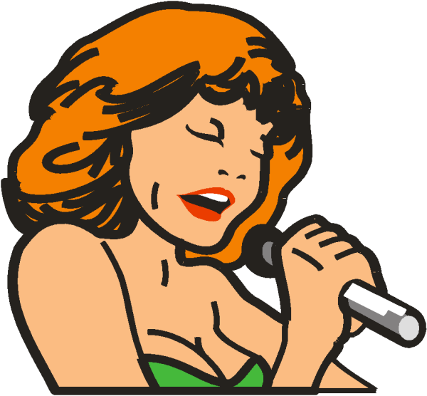 Певица мультяшная