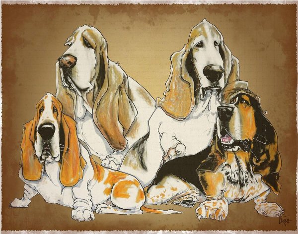 Бассет хаунд Дисней