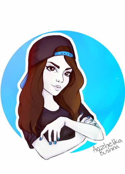 Стикеры ВК для срисовки