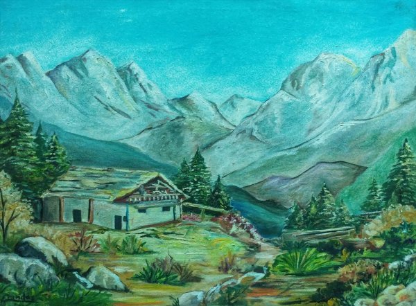 Пейзажи Таджикистана картины