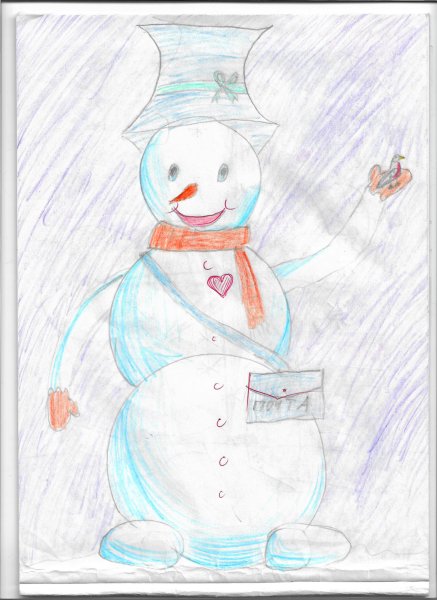 Зимняя фантазия рисунок