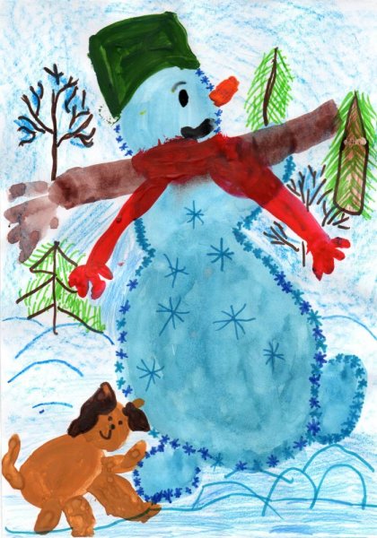 Рисунки на новый год