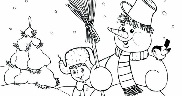 Сказки Сутеева Снеговик почтовик