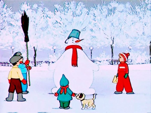 Владимир Сутеев Снеговик почтовик