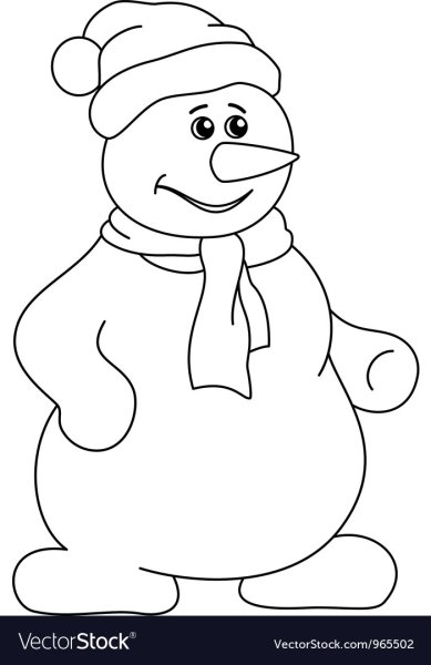 Снеговик-почтовик мультфильм