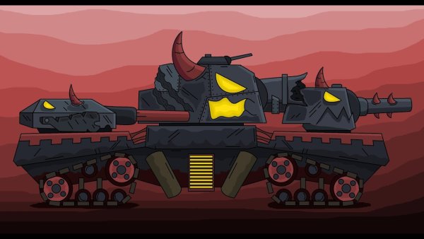 Кв 44 танк сбоку