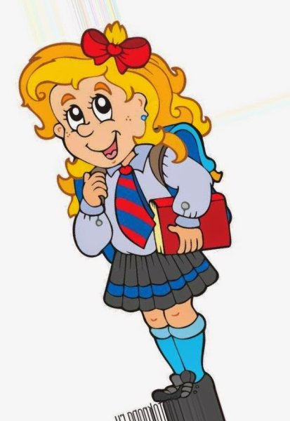 Ученик мультяшка