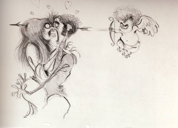 Ненависть рисунок карандашом