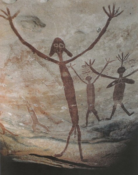 Наскальная живопись бушменов Неолит