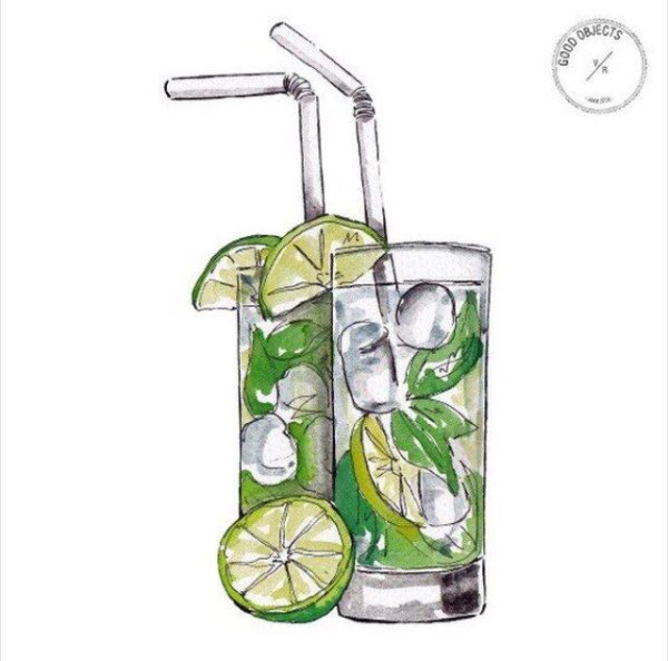 Стикеры Мохито