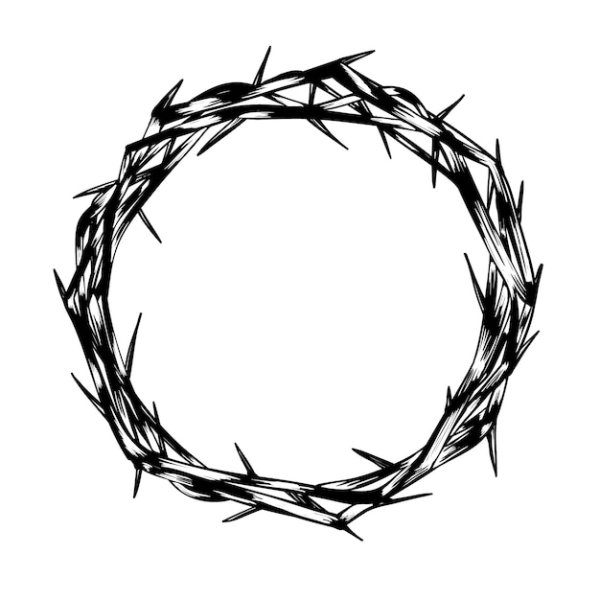 Терновый венок вектор