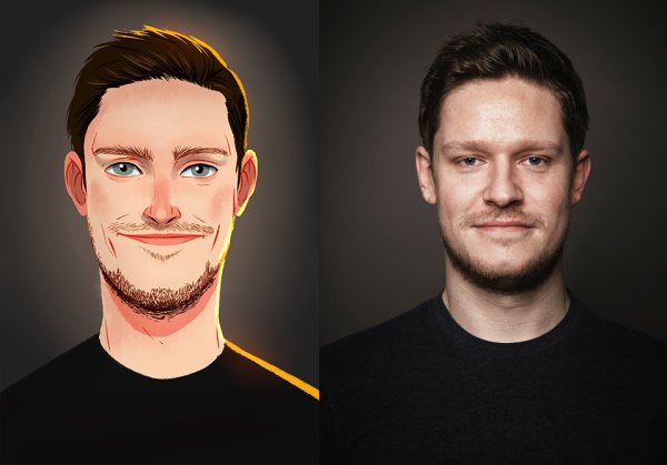 Полигональный портрет