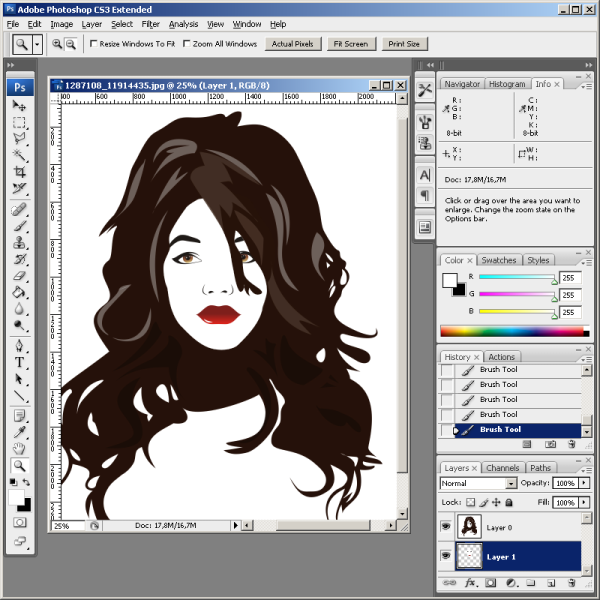 Рисование в фотошопе