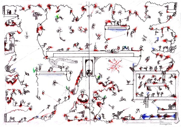 Как рисовать стикманов