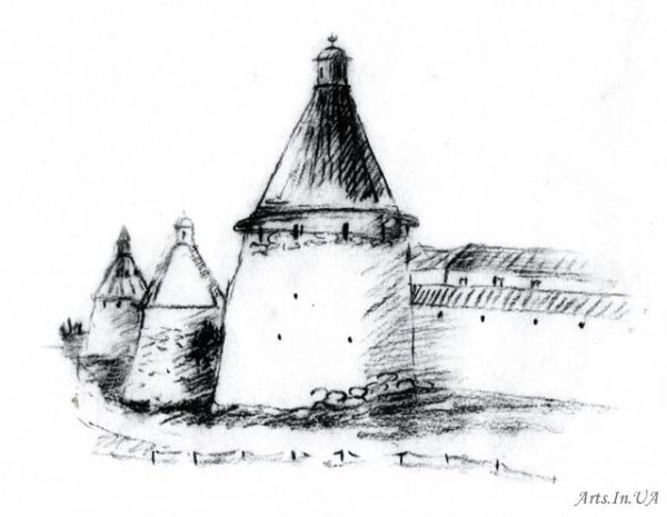 Соловецкий монастырь раскраска