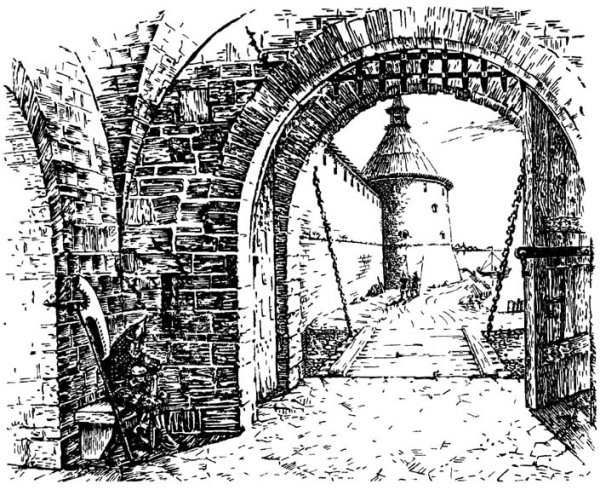 Крепость орешек в 16 веке