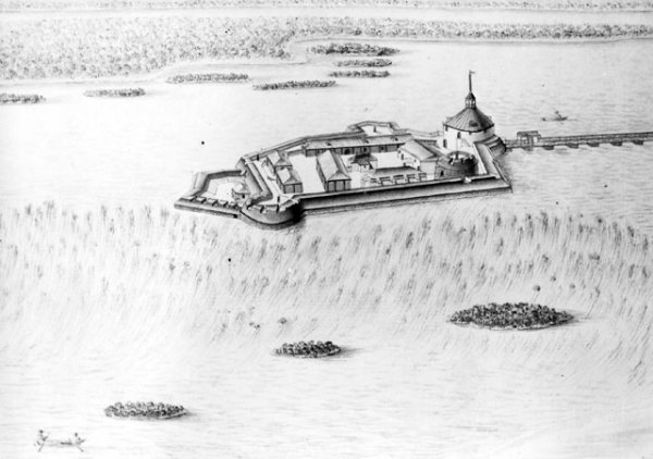 Крепость орешек реконструкция