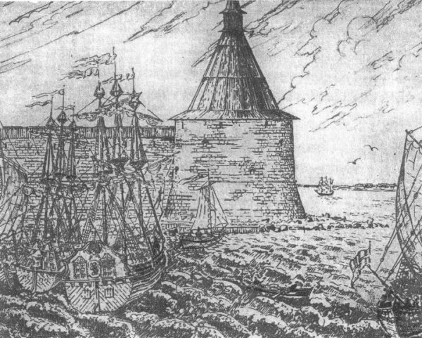 Шлиссельбургская крепость 18 век