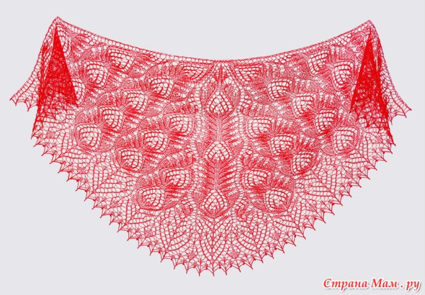 Прозрачная шаль