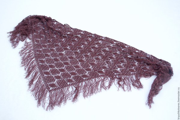 Шаль бактус паучки