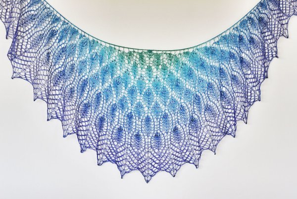 Шаль-фишю "ангел хранитель"