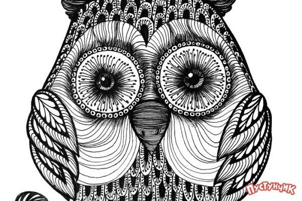 Дудлинг и Зентангл Сова
