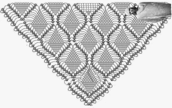 Платок раскраска для детей