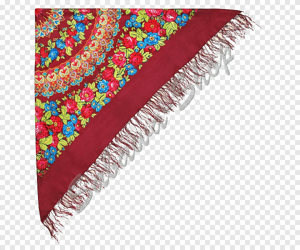 Платок фламенко Павлопосадский