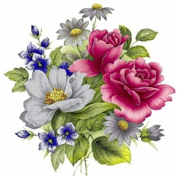 Рисовать цветы