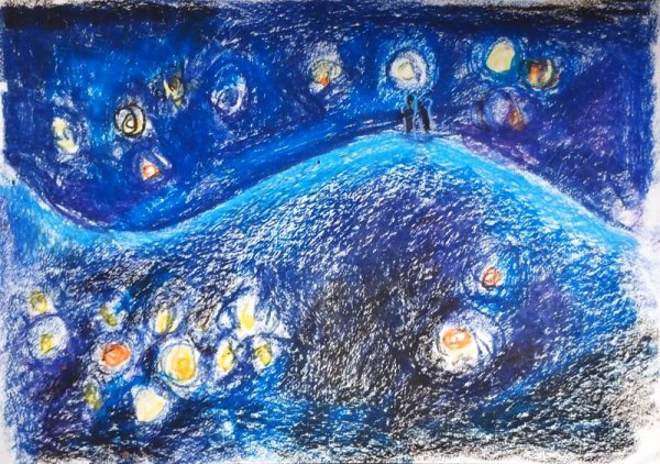 Спонтанное рисование пример