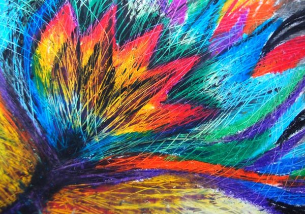 Рисунок спонтанное рисование