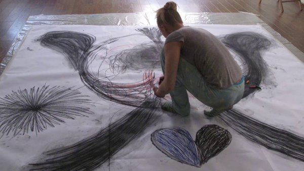 Девушка зима