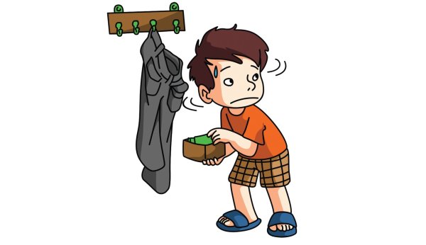 Воровство иллюстрация