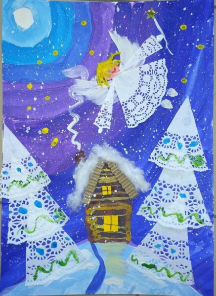 Рождественские рисунки