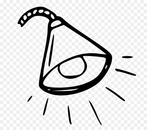 Нарисованный прожектор