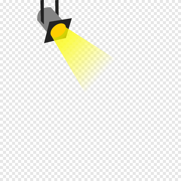 Прожектор на белом фоне