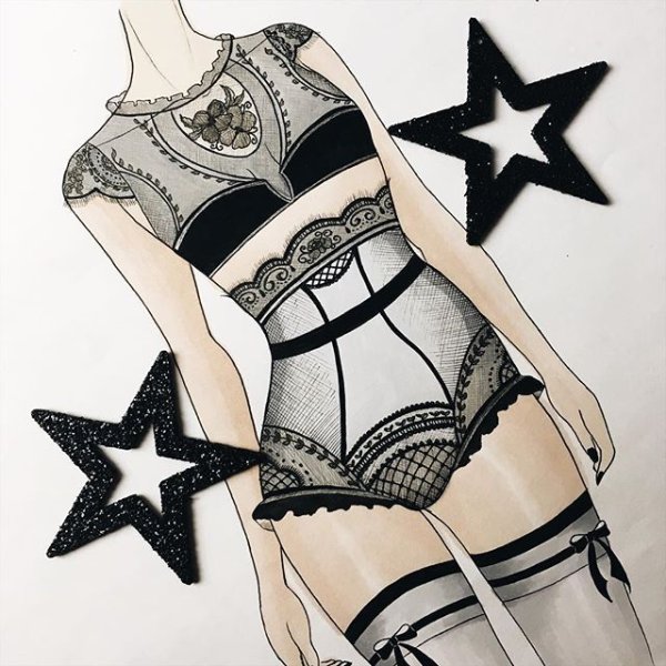 Эскизы Нижнего белья