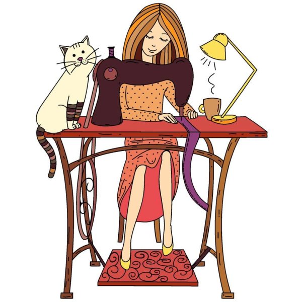 Мультяшные швеи