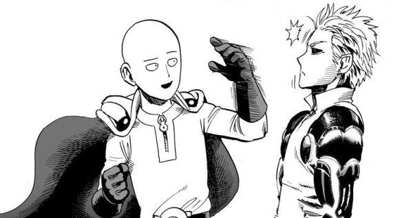 Ванпанчмен комикс Генос и Сайтама