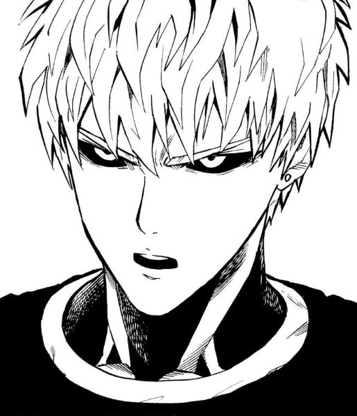 Генос лицо аниме