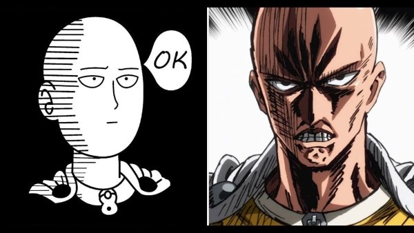 One Punch man рисовка