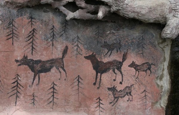 Наскальная живопись неолита