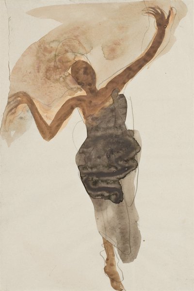 Роден линейные Наброски