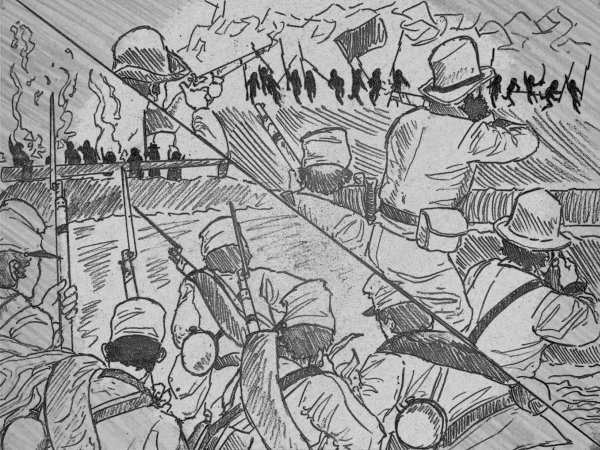 Рисунки по гражданской войне