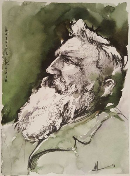 Роден мыслитель