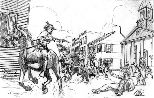 Рисунок на тему Гражданская война