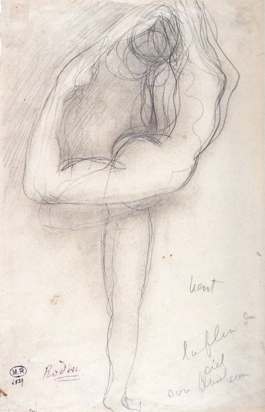 Эскизы Родена