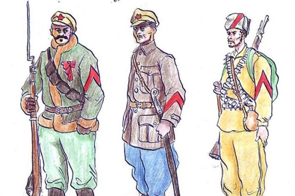 Гражданская война зарисовки