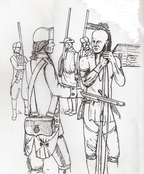 Гражданская война карандашом